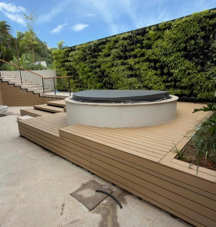 Terraza tarima exterior Bonanova