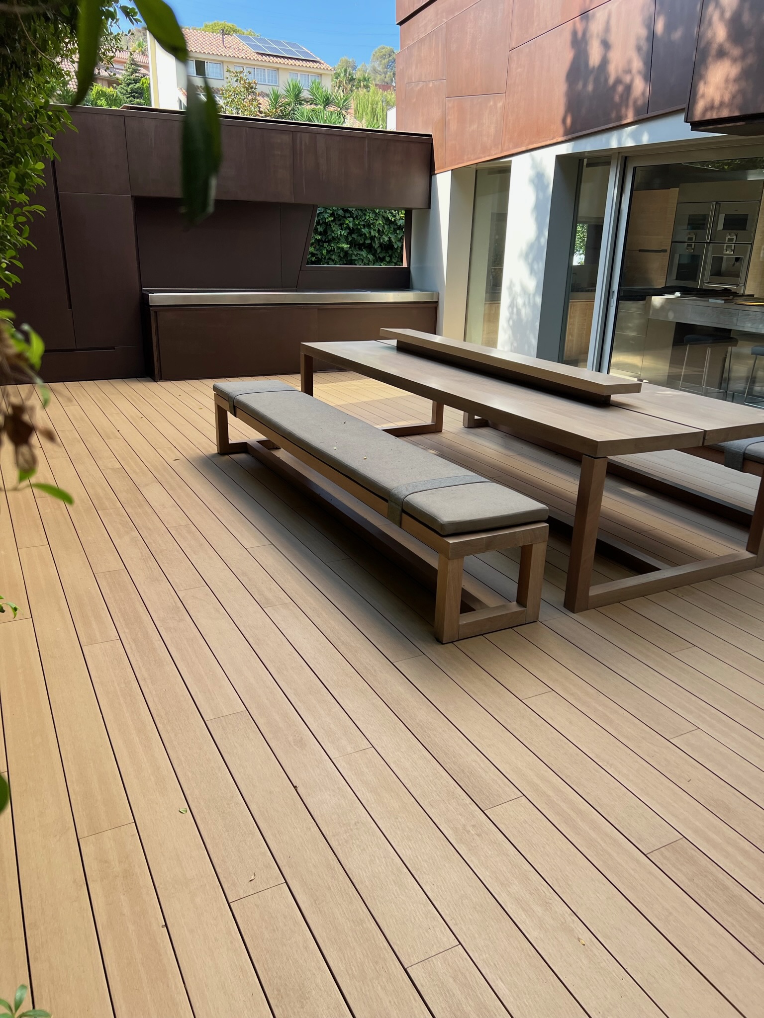 Terraza tarima exterior Sant Just Desvern